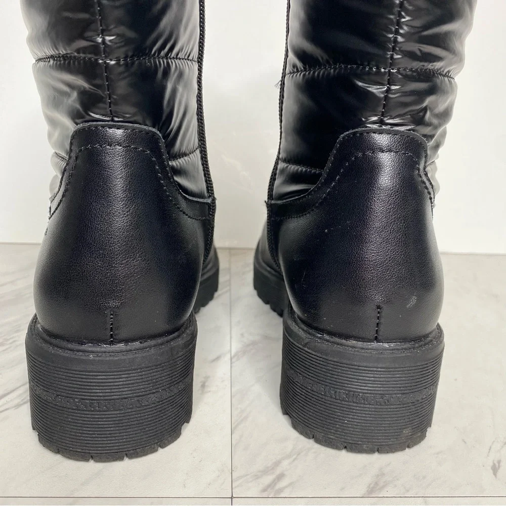 AquaDiva Black Puffer Boot 39